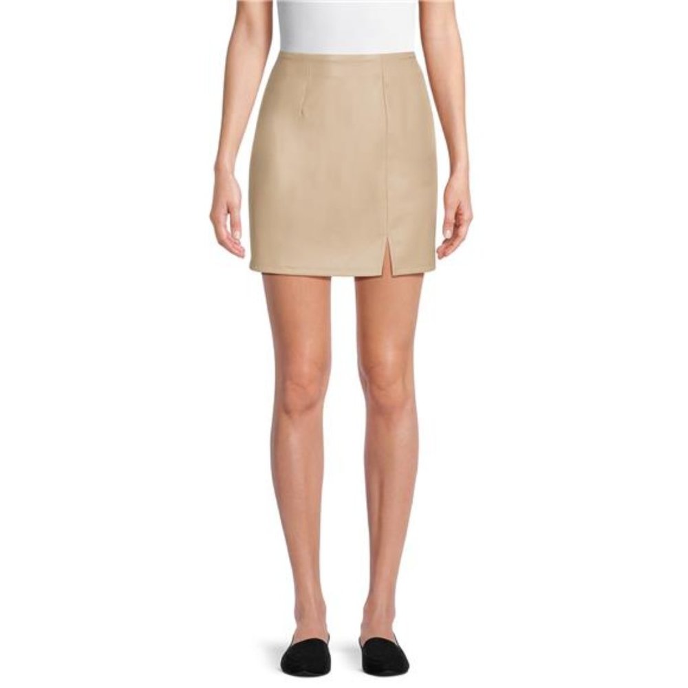 New With Tags - Women's Faux Leather  Skirt, Sizes XS-L